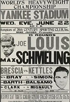 Broadside: Louis vs. Schmeling