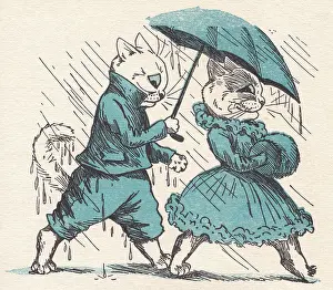 Purr: Louis Wain cats
