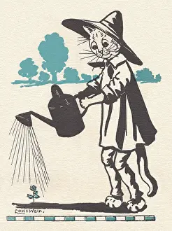 Pussys: Louis Wain cats