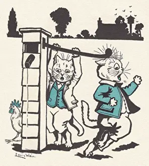 Pussys: Louis Wain cats