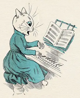 Pussys: Louis Wain cats