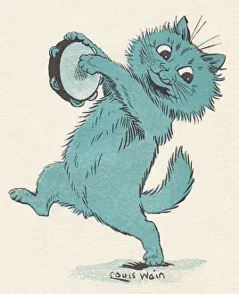 Pussys: Louis Wain cats