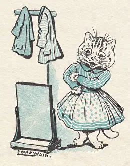 Purr: Louis Wain cats