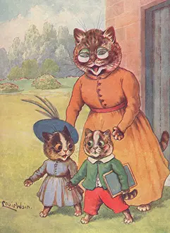 Pussys: Louis Wain cats