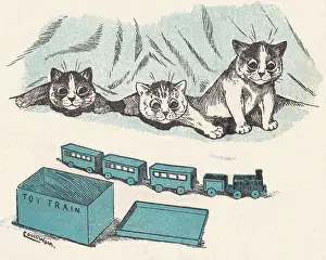 Pussys: Louis Wain cats