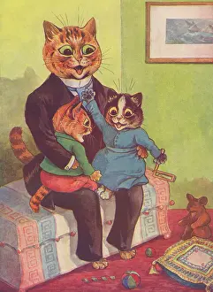 Pussys: Louis Wain cats