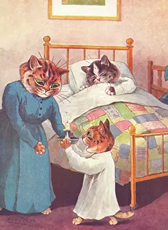 Pussys: Louis Wain cats