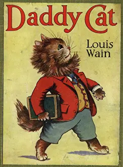Daddy: Louis Wain, Daddy Cat - front cover