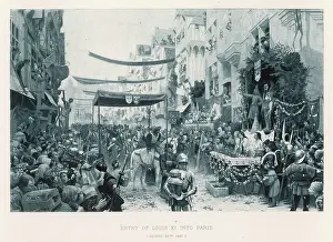 Bourgogne: LOUIS XI ENTERS PARIS