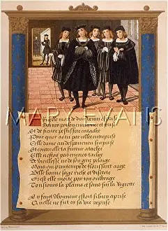 Mourns: LOUIS XII MOURNS