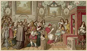 Chigi: Louis XIV Receives