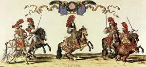 Cavalcade: Louis XIV as Roman 1670