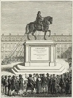 Vendome: LOUIS XIV STATUE - 1