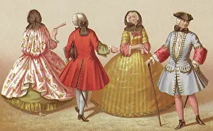 Racinet: Louis XV Fashions