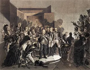 Hurriedly: LOUIS XVIII IN 1815