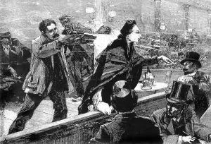 Anarchist: Louise Michel attacked