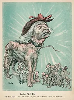 Agitator: LOUISE MICHEL CARTOON