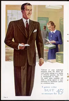 Lounging: LOUNGE SUIT /BURTON 1938