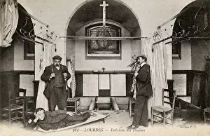 Piscines: Lourdes - Praying at the Grotto and the Basilica