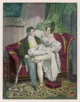 Flirtatious: LOVE/A SHOW OF LEG/1832