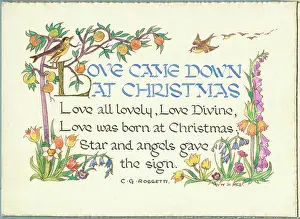 Rossetti: Love Came Down at Christmas