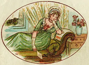 Thoughtfully: Love Letter - 1884