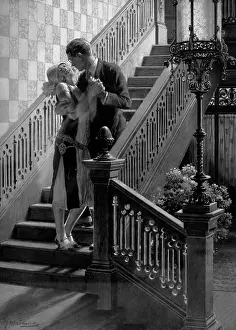 Clinch: Love Scene on Staircase