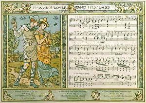 Lass: It Was a Lover and His Lass – young couple