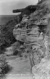 Glen: Lovers Seat at Fairlight Glen