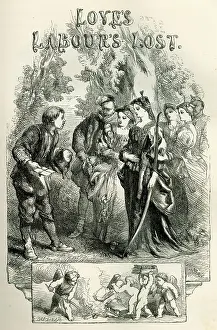 Labours: Love's Labour's Lost - title page