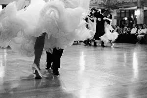Flouncy: Low-angle view of dance floor, Blackpool, UK