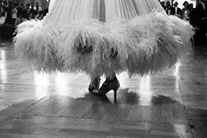 Jeanette Jones: Low angle view of a feathered hem