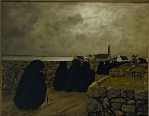 Cottet: Low Mass in the winter, Brittany