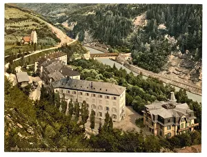 Engadine: Lower Engadine, Tarasp, Kurhaus, Grisons, Switzerland