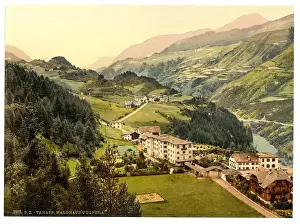 Engadine: Lower Engadine, Vulpera and Fetan, Grisons, Switzerland