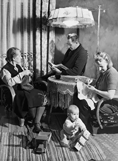 Grandmother: Lower middle class family on the night before Christmas Eve