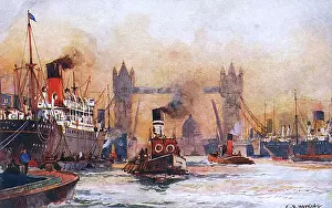 Tugboat: The Lower Pool - River Thames, London