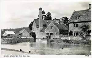 Watermill: Lower Slaughter, Gloucestershire - The Old Mill and Post Off