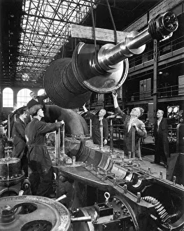 Heinz Zinram: Lowering a large railway shaft