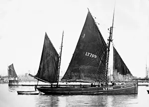 Lowestoft: A Lowestoft trawler