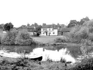 Onslow: Loxwood, the Onslow Arms and River c1955