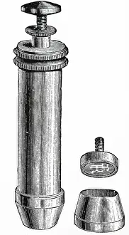 Drugs: Lozenge stamp and die