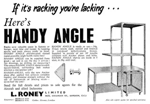 Racking: L.Roney HANDY ANGLE Storage & Racking System