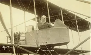 Farman: Lt Arthur Longmore in a Maurice Farman Biplane