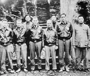 Shen: Lt. Col. Doolittle with members of his flight