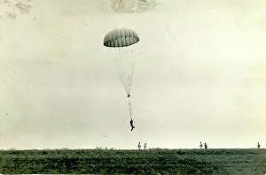 Lees: Lt Col Orde Lees 103rd drop made from an aeroplane pilot