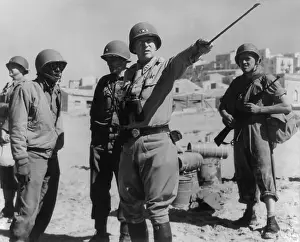 Air Force: Lt. General George Patton leading invasion troops