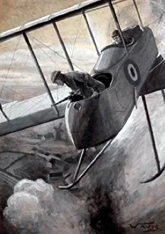 Avis: Lt George Ivan Carmichael dropping bombs - Menin Station