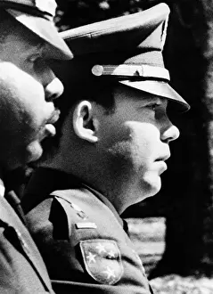 Pronounce: Lt. William L. Calley, Jr. escorted to the Fort