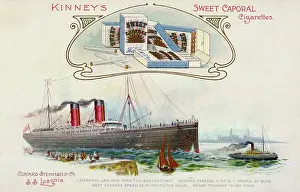 Riband: Lucania Steamship